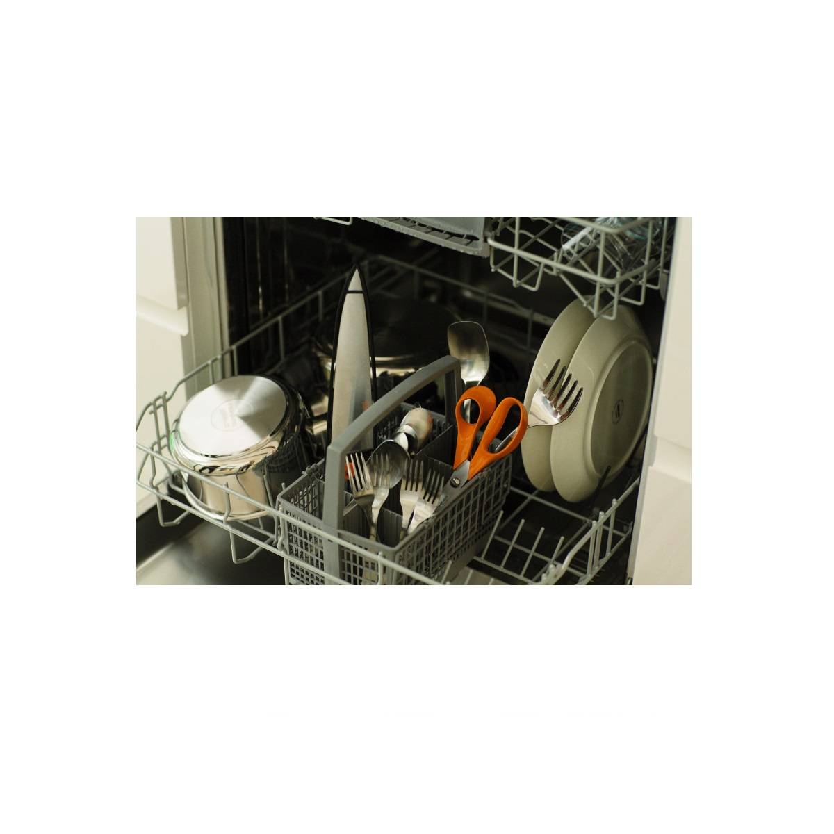 Fiskars - Ciseaux de cuisine droitiers 18cm 1000819 Fiskars - Imagen 2