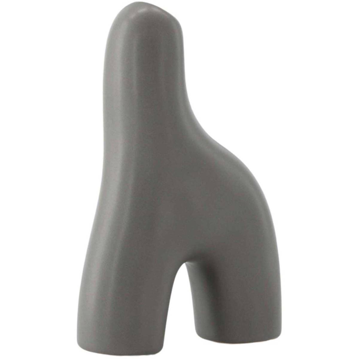 Venture Home - Vase en grès Aya Gris foncé - Imagen 1