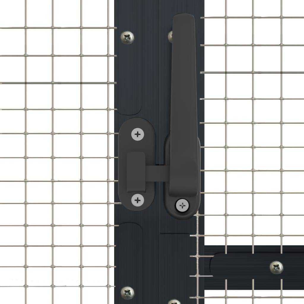 Cage Oiseaux Aluminium Longue Résistante Anthracite 179x300cm - ComfortXL Outdoor Living - Image 6