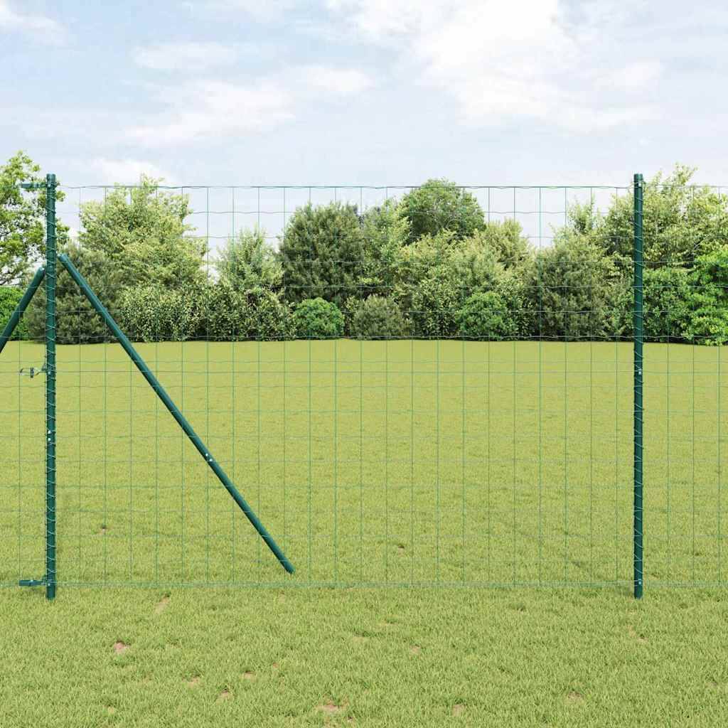 PANGIVO - Clôture acier PVC verte 1,6 x 10 m, Poids :18.7kg - PANGIVO - Image 1