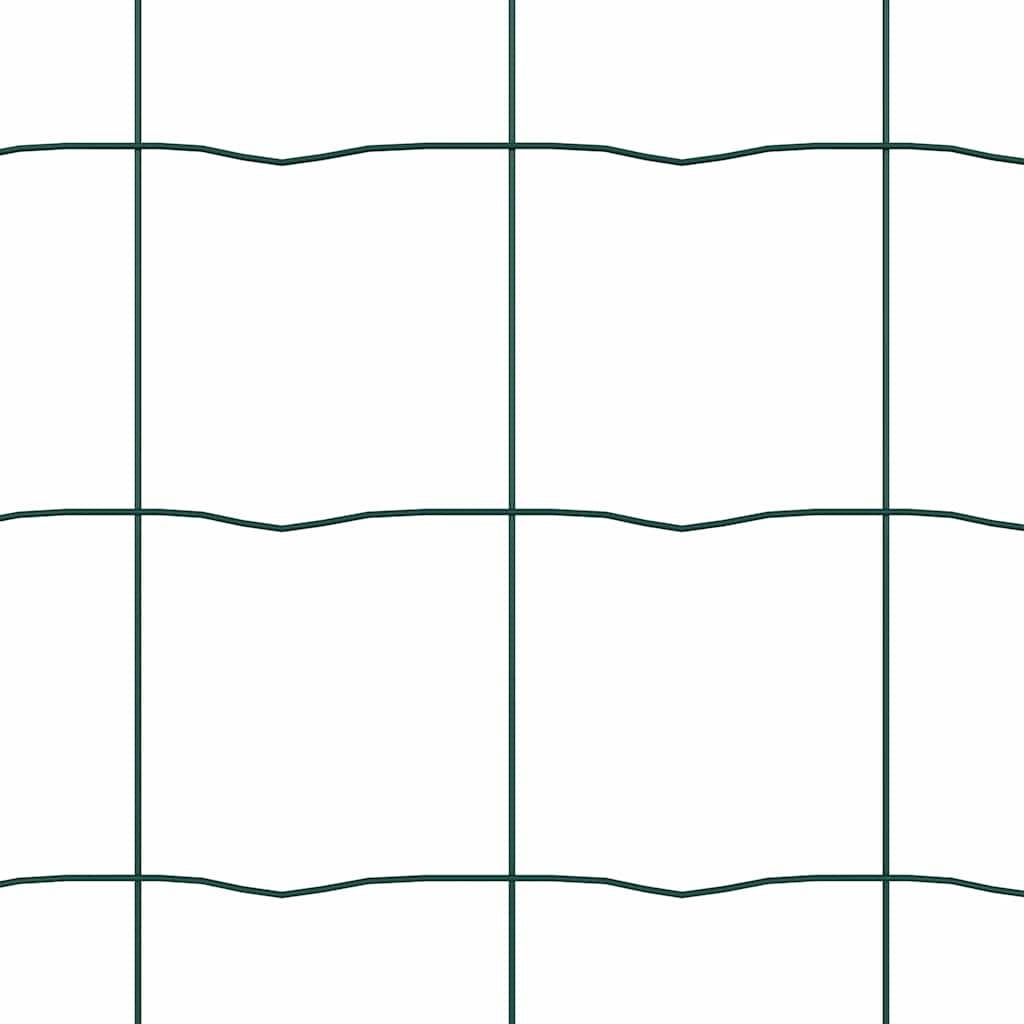 PANGIVO - Clôture acier PVC verte 1,6 x 10 m, Poids :18.7kg - PANGIVO - Image 9