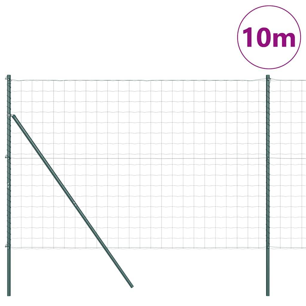 PANGIVO - Clôture acier PVC verte 1,6 x 10 m, Poids :18.7kg - PANGIVO - Image 3