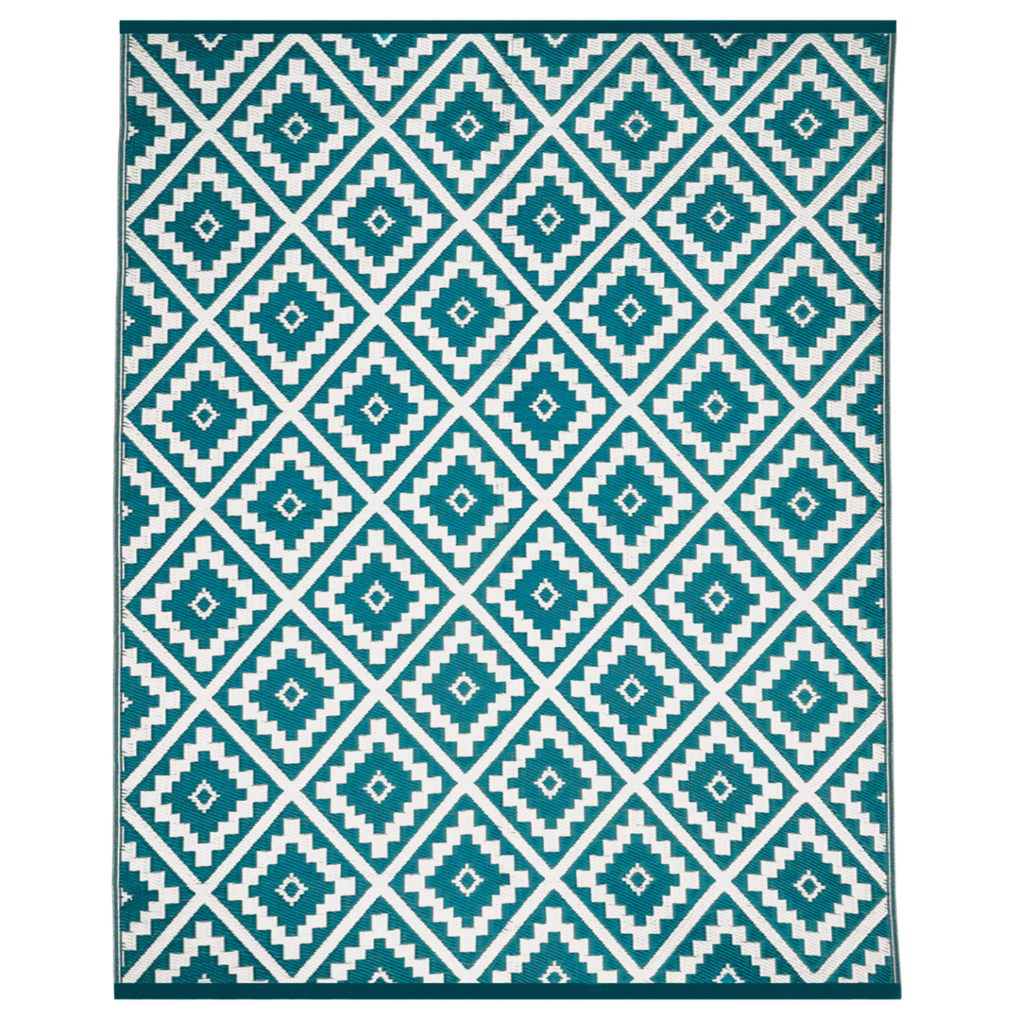 Tapis extérieur BAHAMAS bleu canard 270 x 370 CM - Image 2