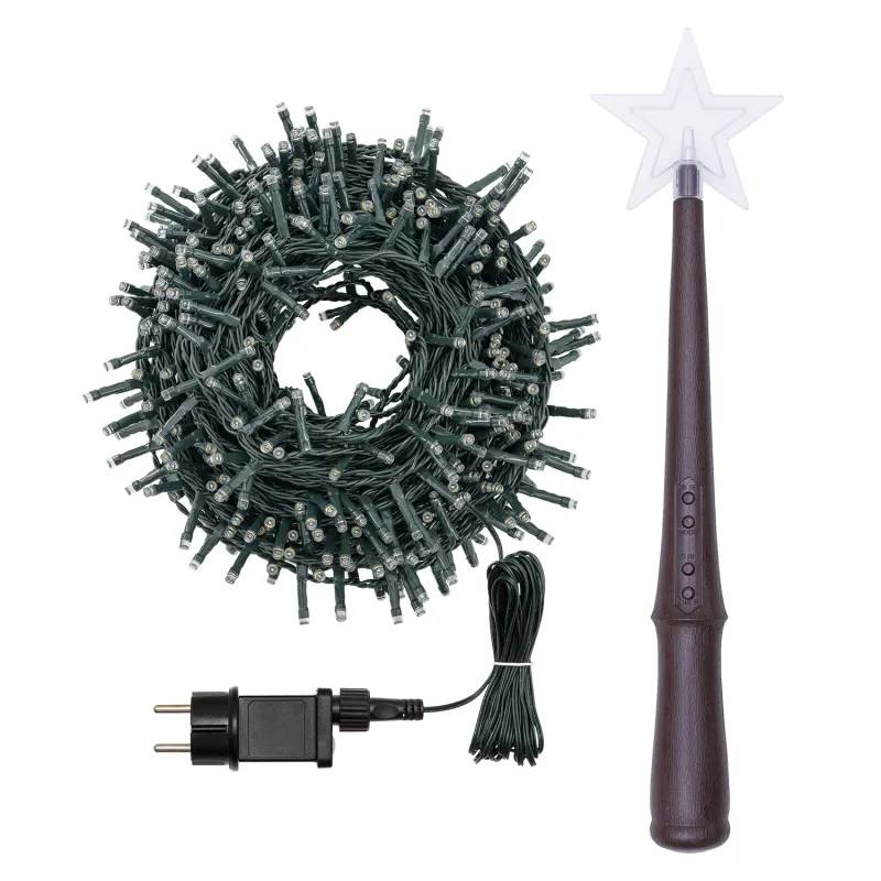 Lotti - Guirlande BOA MiniCluster Magic Wand 1000 LED 20m Blanc Chaud Télécommande Étoile IP44 Lotti - Image 5