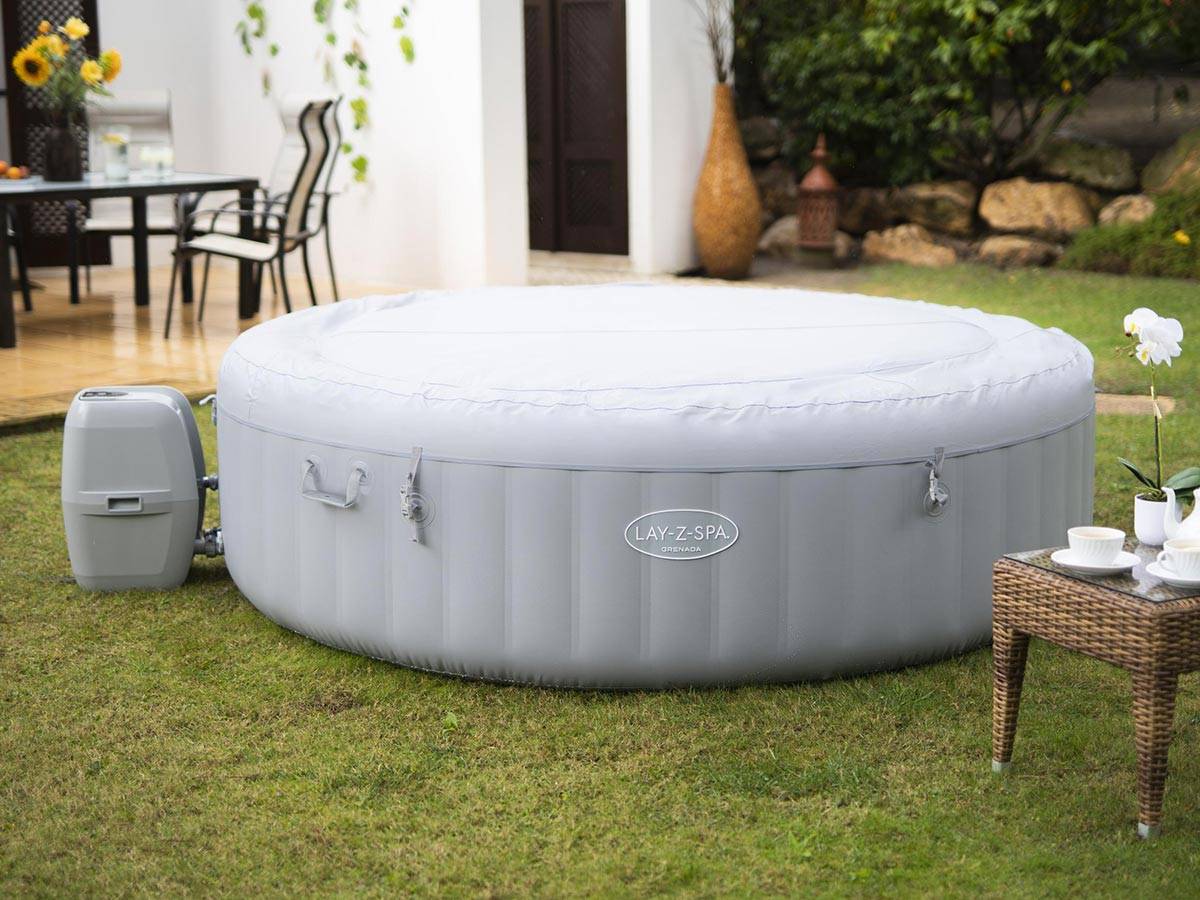 Bestway - Spa gonflable Lay-Z-Spa Grenada rond Airjet 6/8 places - Bestway - Image 6