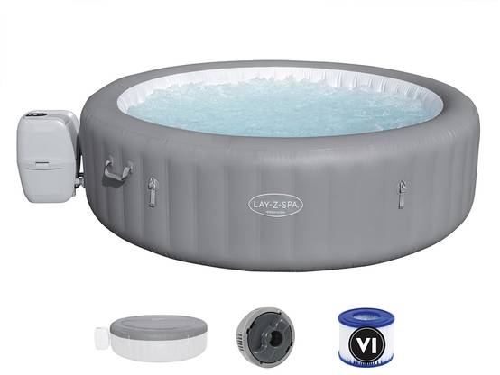 Bestway - Spa gonflable Lay-Z-Spa Grenada rond Airjet 6/8 places - Bestway - Image 1