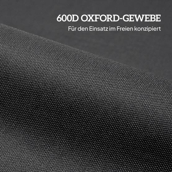 Housse De Treuil Imperméable Tongdejing En Tissu Oxford 600D Pour Treuils 3855kg à 7937kg - Noir