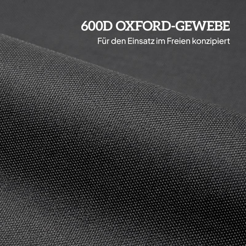 Housse De Treuil Imperméable Tongdejing En Tissu Oxford 600D Pour Treuils 3855kg à 7937kg - Noir