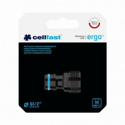 Nez de robinet mâle G1/2" 21mm ERGO - Imagen 1