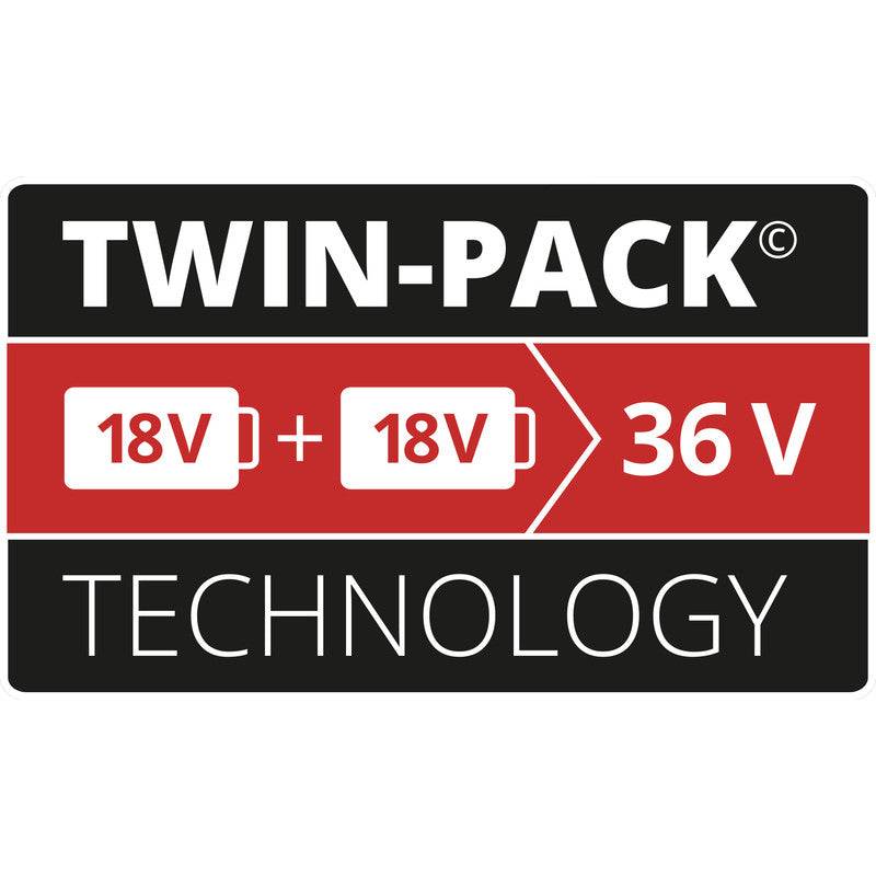 Einhell - Lot de 2 batteries EINHELL 18V Power X-Change - 5.2Ah - Twinpack - Image 2