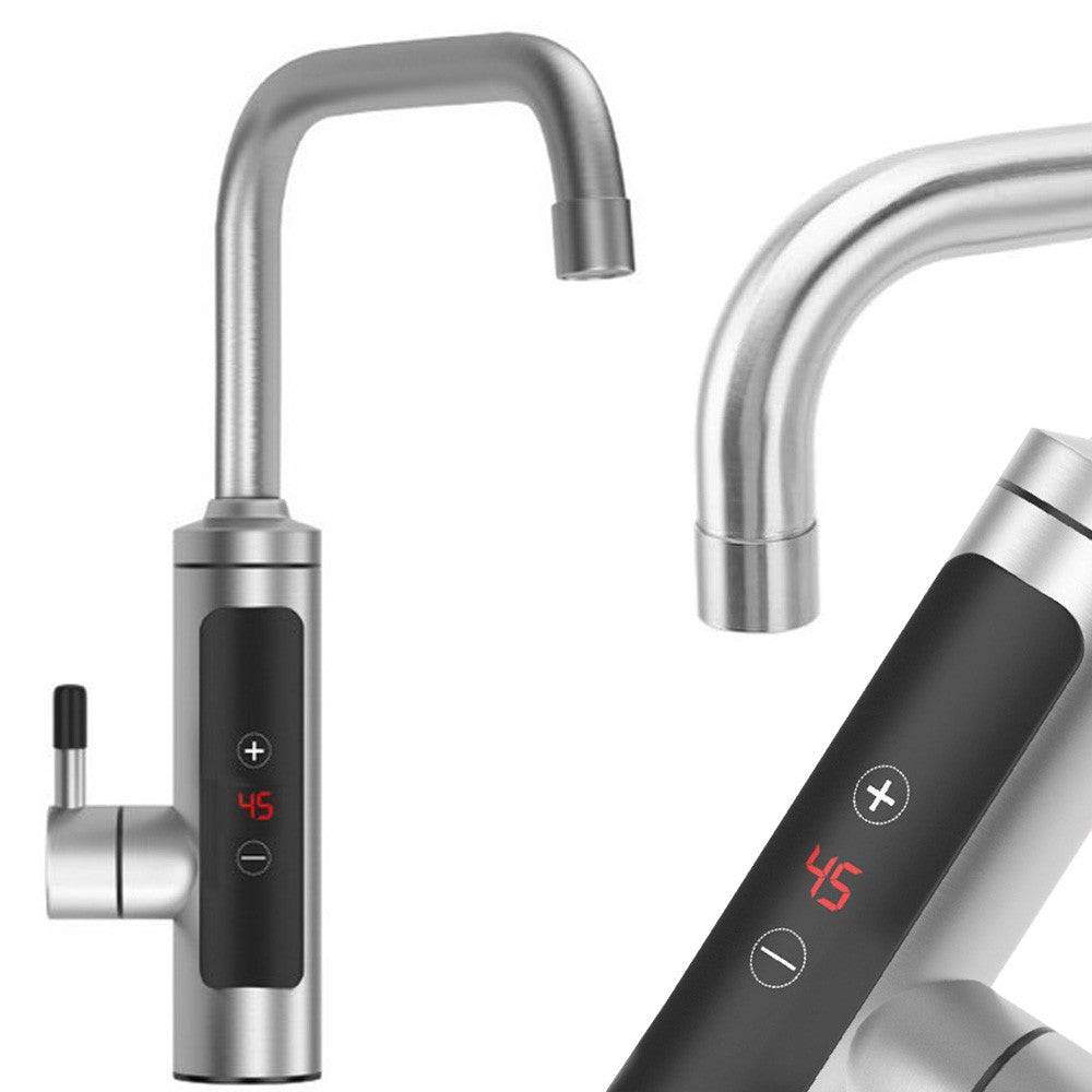 Chauffe-eau électrique instantané robinet cuisine lcd 3000w - Image 1