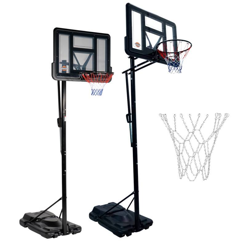 copy of Panier de Basket sur Pied Mobile Chicago Hauteur Réglable de 2,30m à 3,05m (7,5' a 10') BUMBER