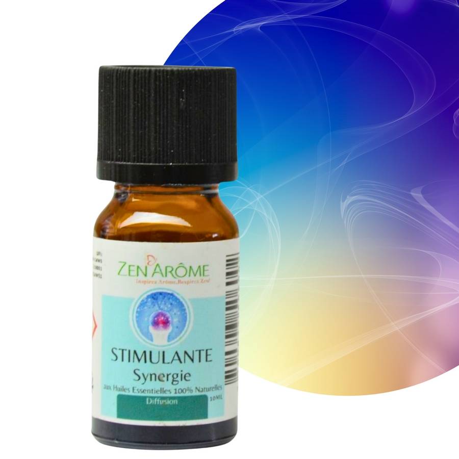 Synergie d'Huiles Essentielles Stimulante  Mlange d'huiles essentielles  100% pures et naturelles  Diffusion  10ml  Zen'Arme - Jardiland