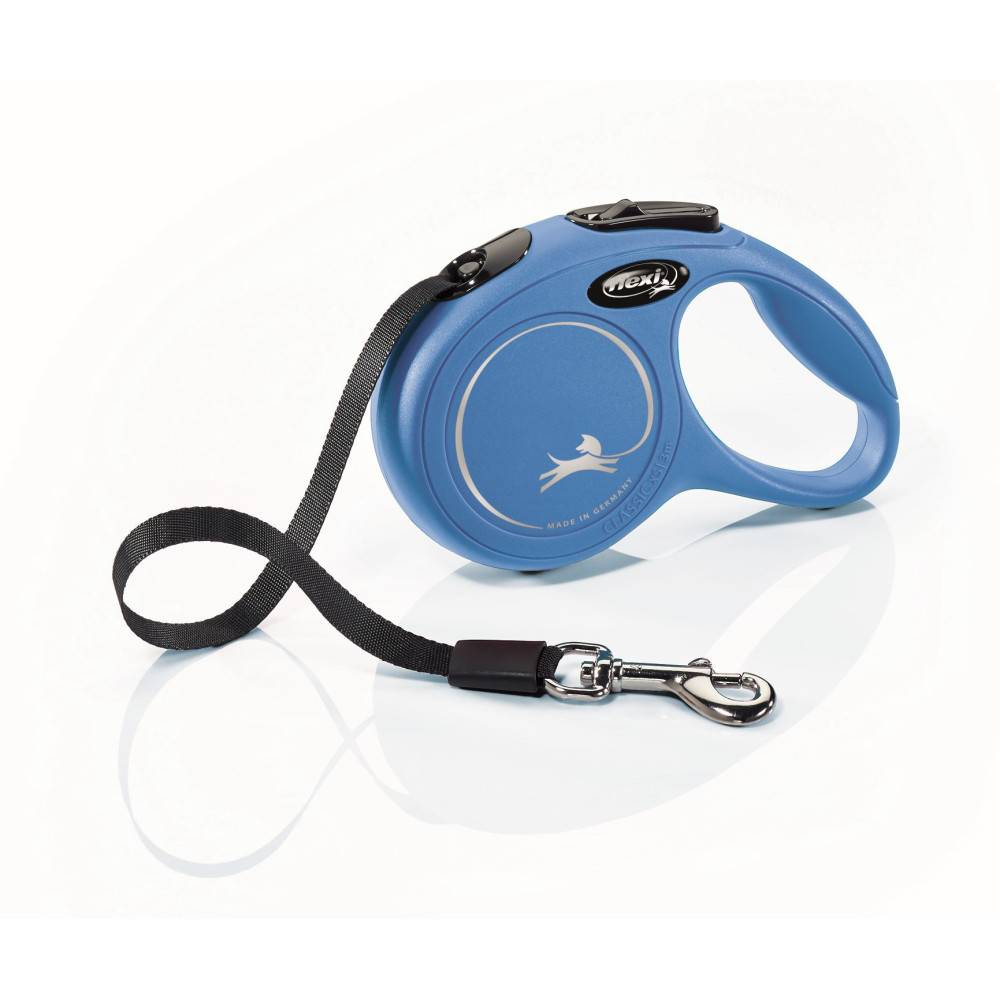 Flexi - Flexi Classic correa XS 3 m azul perros hasta 12 Kg - Imagen 1