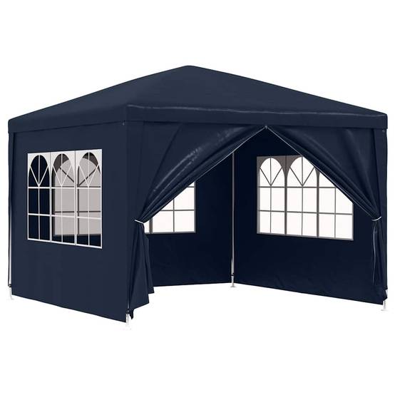Pergola polyester bleu 3 x 3 x 2,55 m - Prolenta premium p351.7 - Image 2