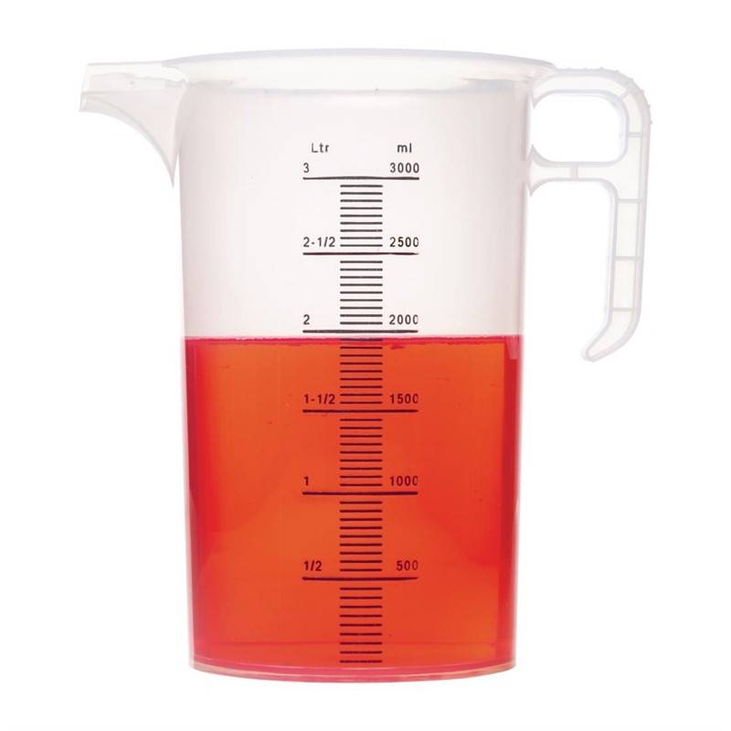Pichet Mesureur en Polypropylène 3L - Pro-measures - Jardiland