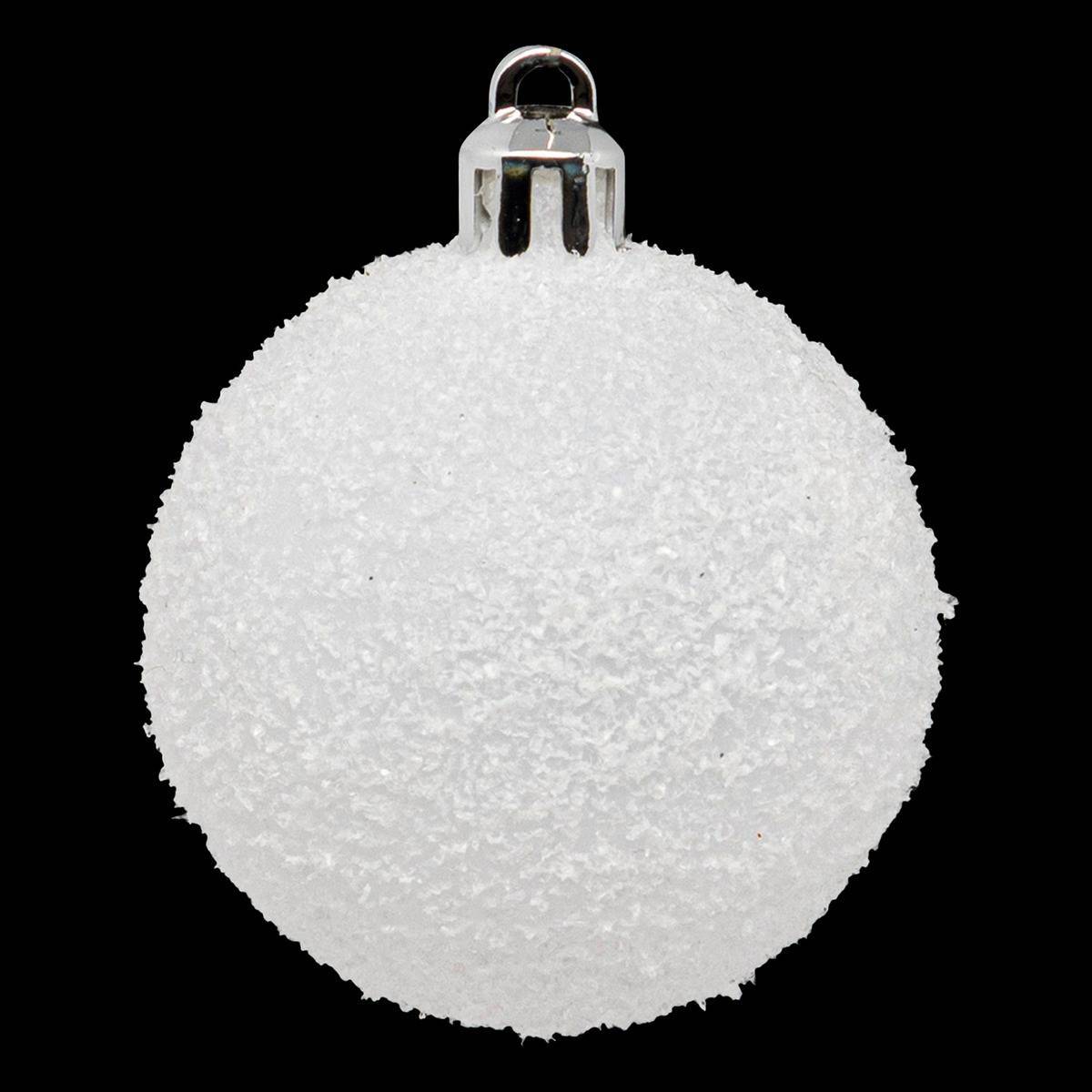 Fééric Lights & Christmas - Lot de 5 boules D.5cm blanc - Feeric Lights & Christmas - Imagen 3