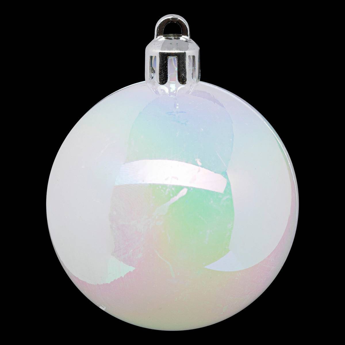 Fééric Lights & Christmas - Lot de 5 boules D.5cm blanc - Feeric Lights & Christmas - Imagen 2