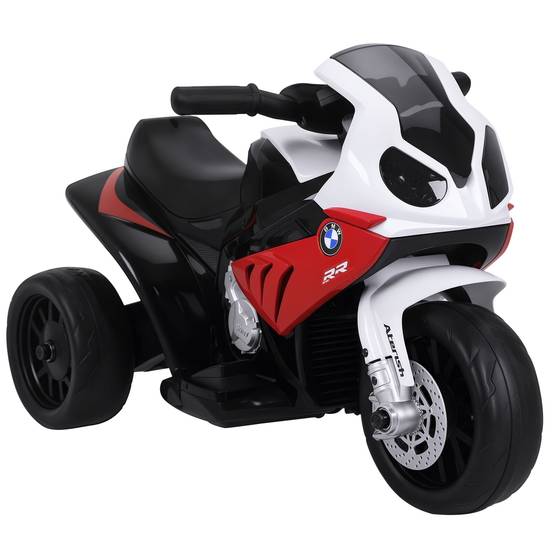 Moto Électrique Enfant BMW S1000 RR Sous Licence, 3 Roues, 6V, Lumières et Sons, 2,5 km/h - Image 1