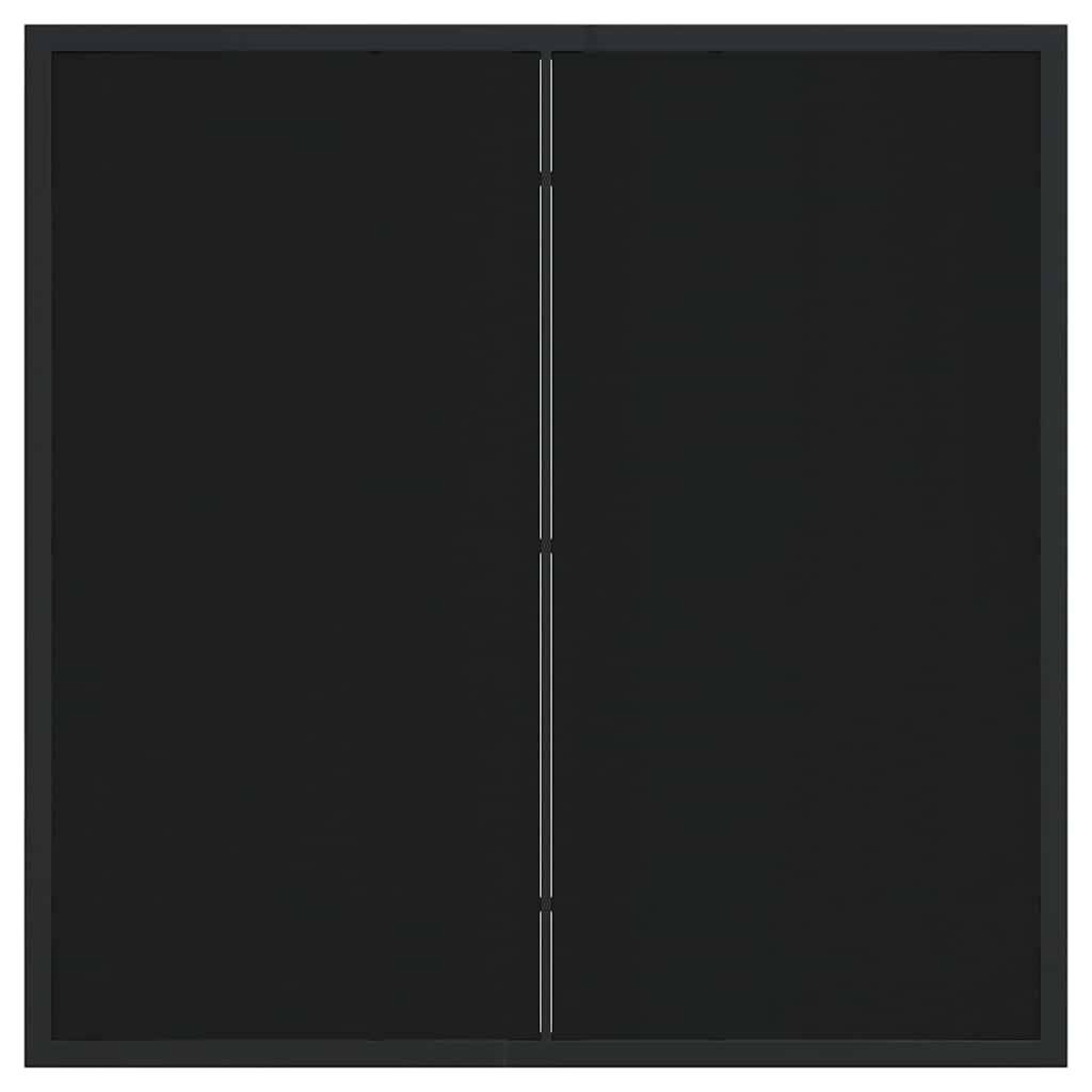 ComfortXL - Table de Jardin Carrée 80x80cm en Métal Noir et Verre Trempé, Table de Repas pour 4 Personnes, Style Moderne – ComfortXL Outdoor Living - Image 7