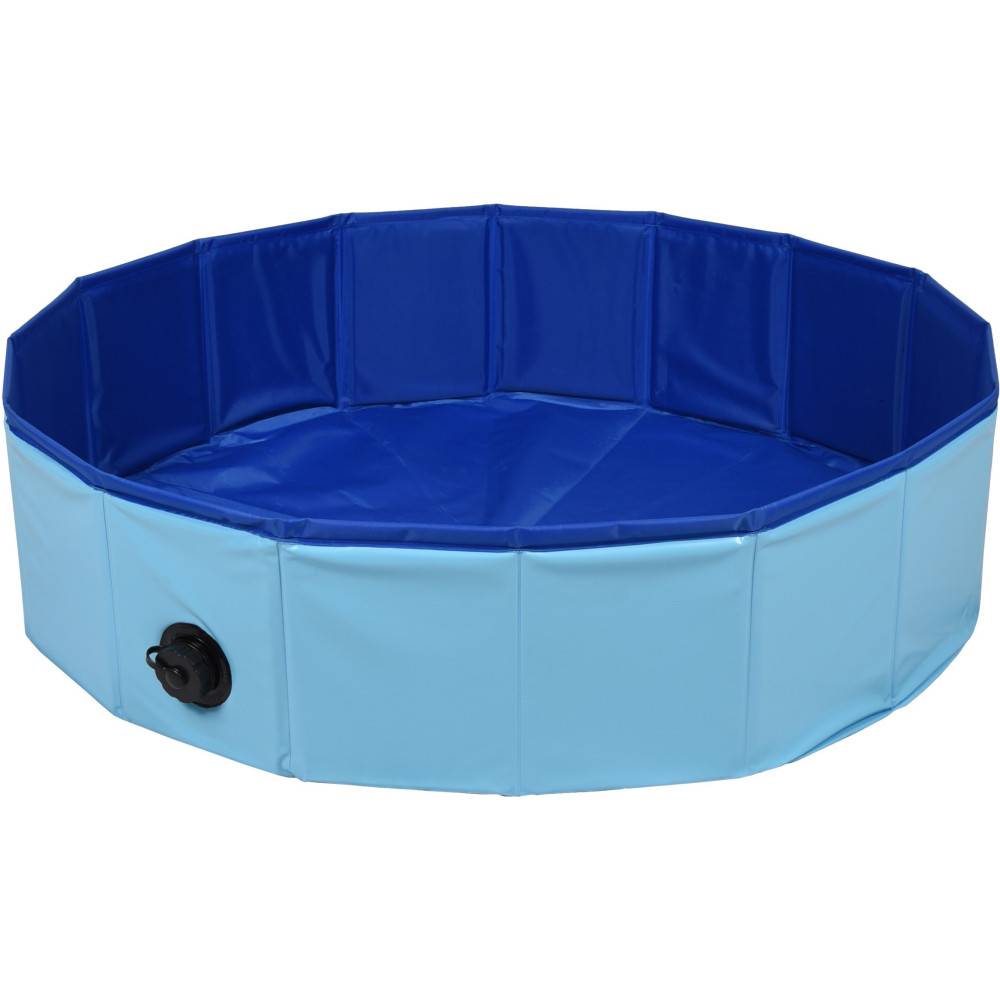 Flamingo - Piscine pour chien ø 80 x 20 cm  couleur bleu - Image 1