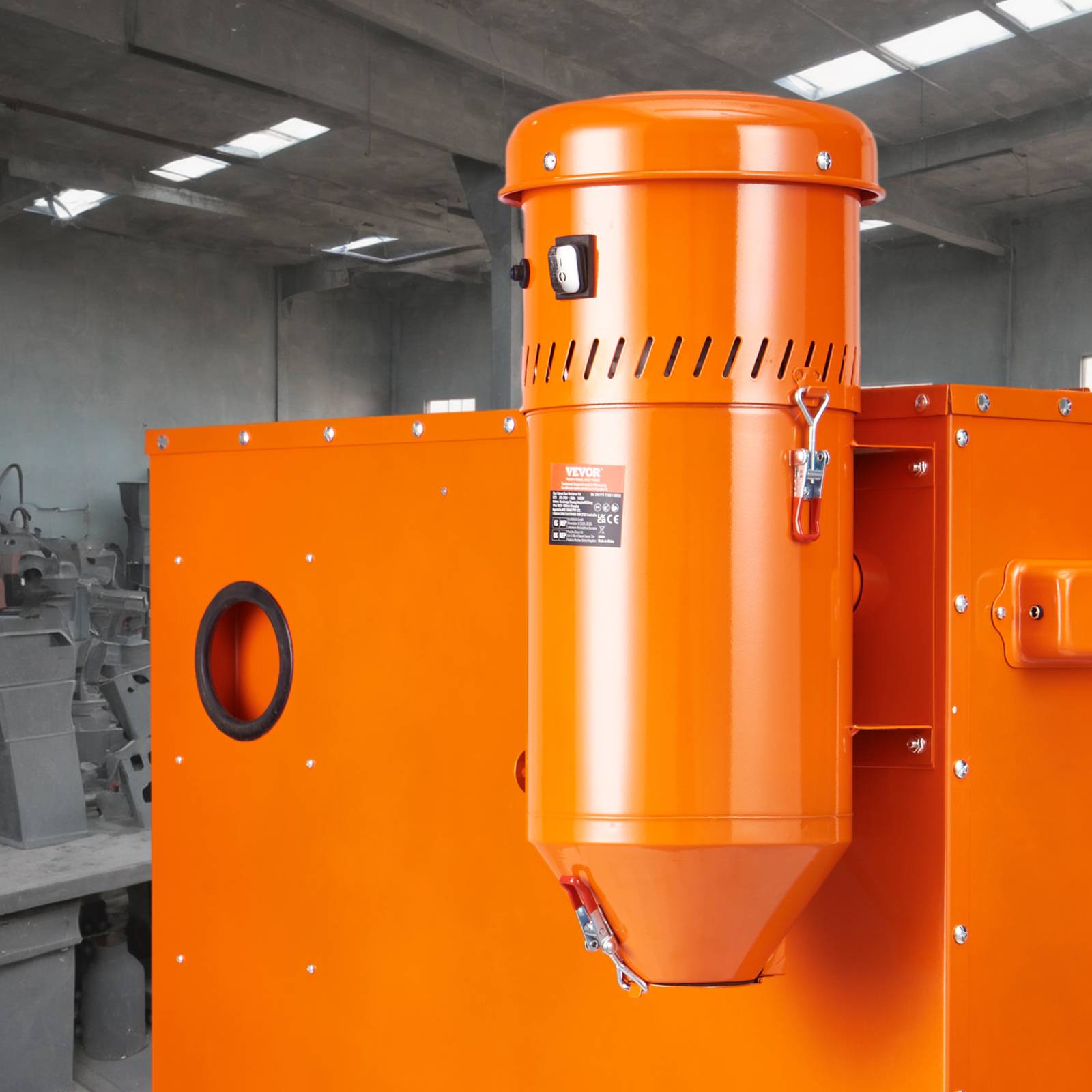 Vevor - VEVOR Collecteur poussière 1450W, 1.8 gallons, ajustement universel pour armoires de sablage. - Image 8