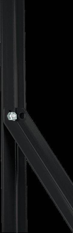 Centrale Brico - Jambe de force gris, H.120 Centrale Brico
