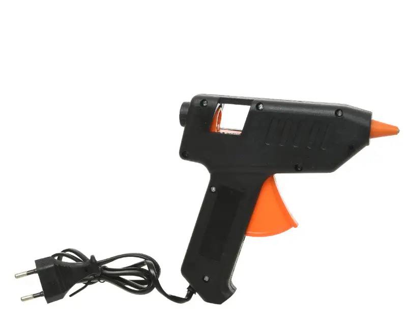 Kaemingk - Pistola de pegamento caliente negra 25 x 15 x 4,6 cm - KAEMINGK