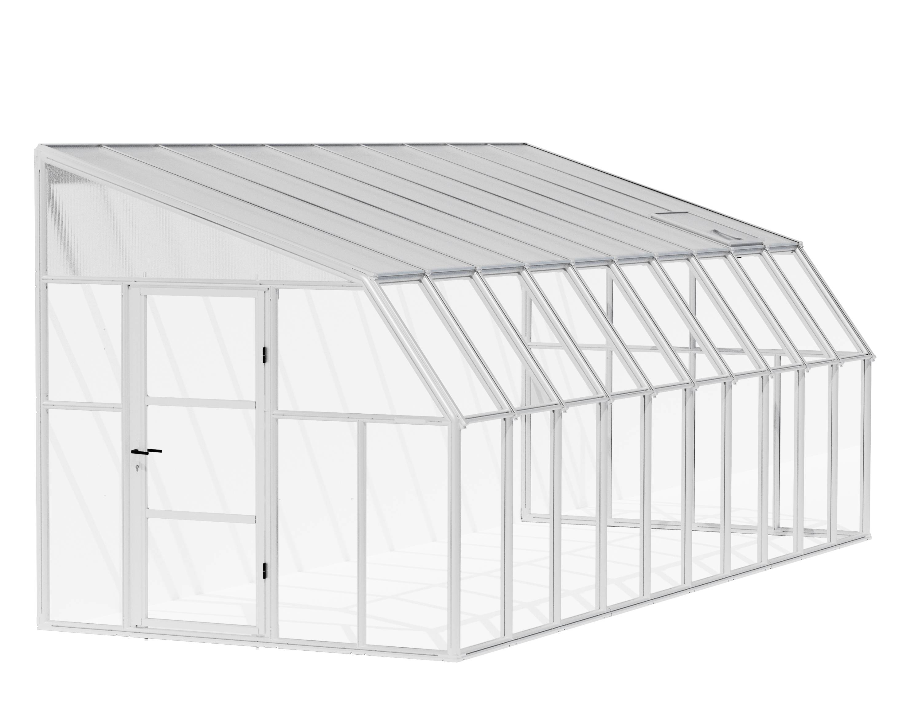 Canopia by Palram - Canopia Véranda Sun Room Blanc 632 X 257 - Imagen 1
