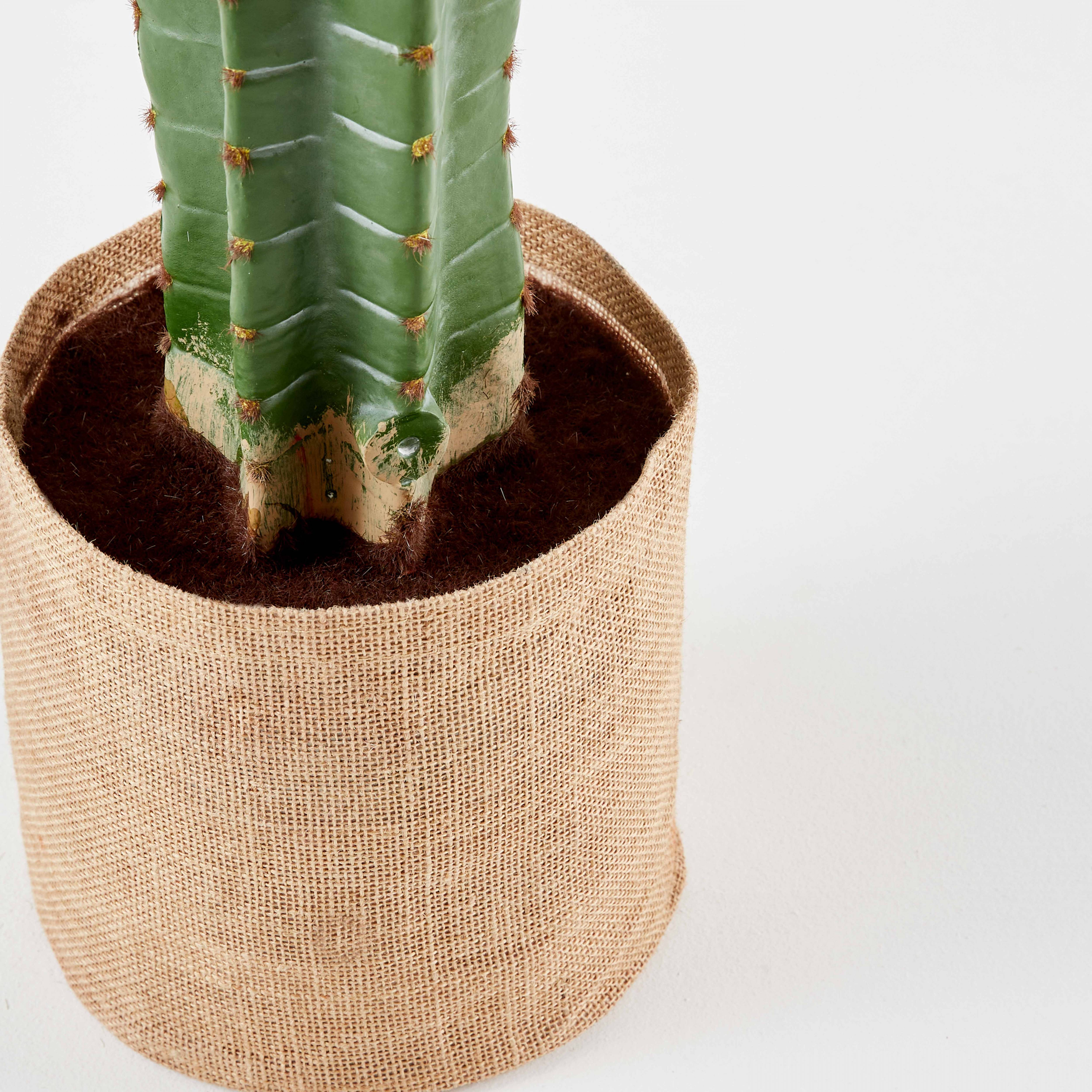 Oviala - Plante artificielle en pvc cactus  - Oviala - Imagen 2