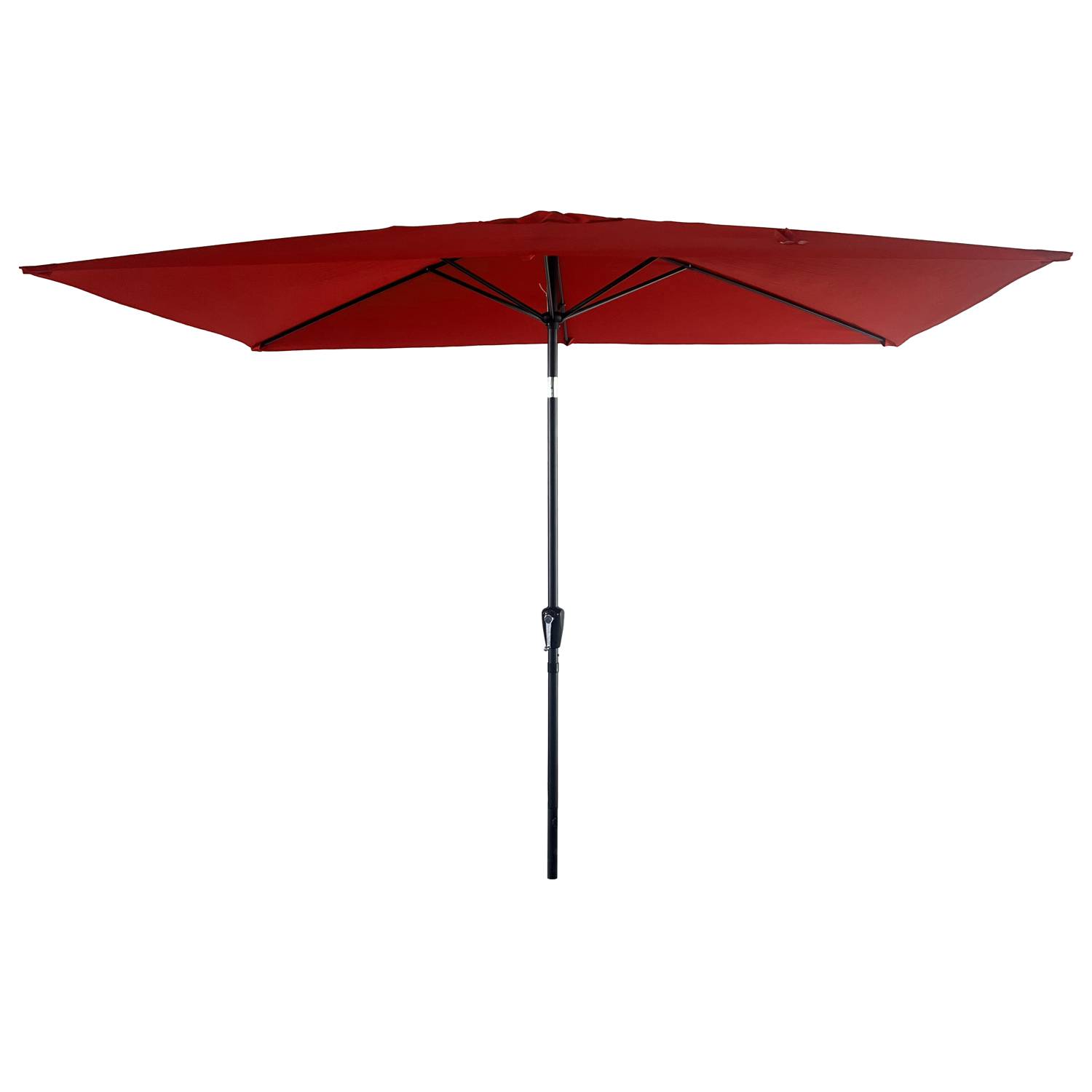 Happy Garden - Parasol droit HAPUNA rectangulaire 2x3m rouge - HAPPY GARDEN - Imagen 1
