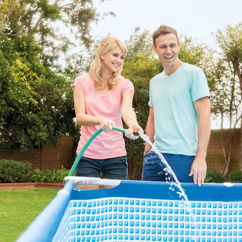 Piscine tubulaire rectangulaire 3x2x0.75m Intex sans accessoire - Imagen 2