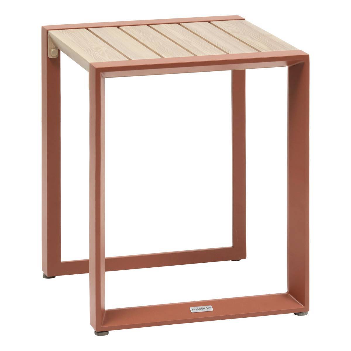 Hesperide - Table d'appoint de jardin Allure 44x44x55cm acajou - Hespéride - Image 1
