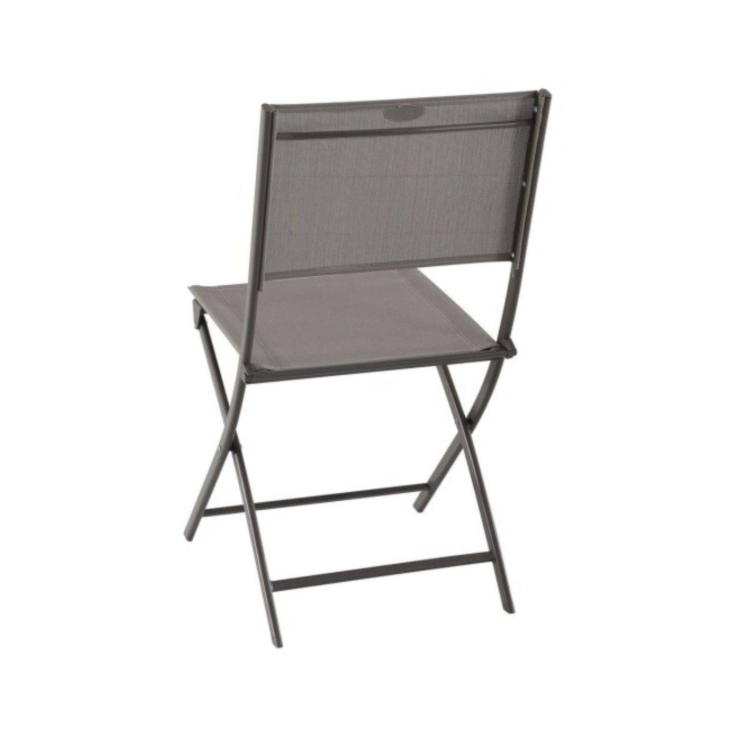 Sans Marque - Lot de 4 chaises de jardin pliables MODULA - Toilinux - Imagen 7
