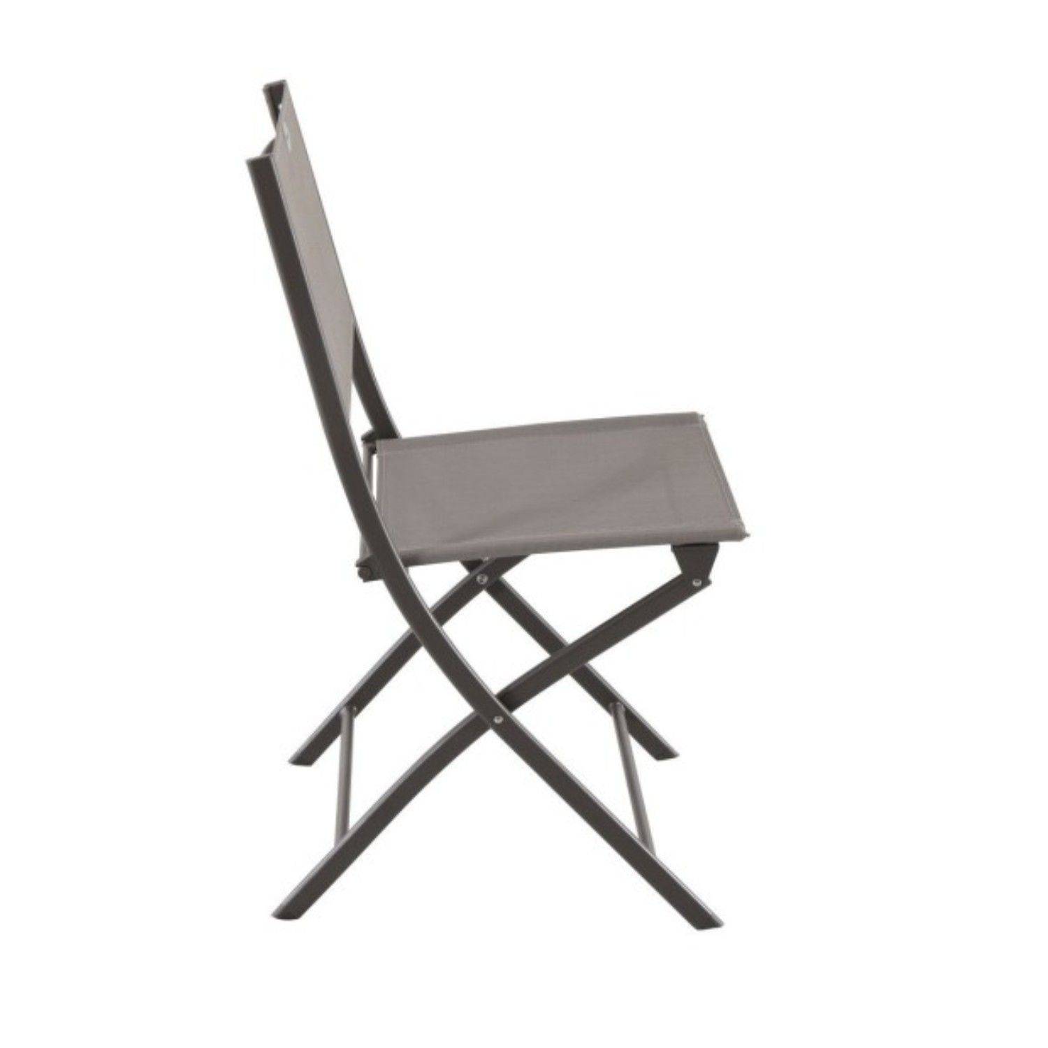 Sans Marque - Lot de 4 chaises de jardin pliables MODULA - Toilinux - Imagen 6
