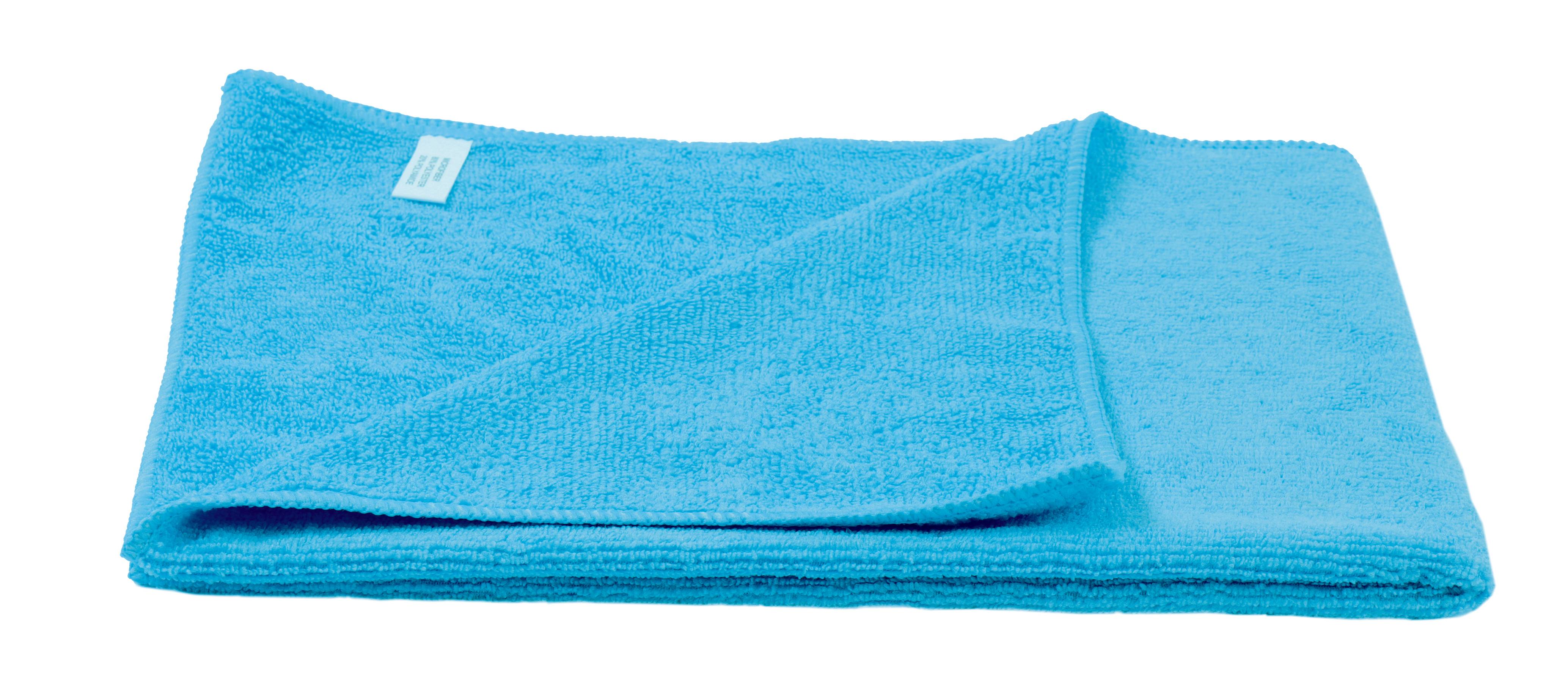 Serpillière Microfibre Bleue 65X50 cm - Lot de 5 - Guialto