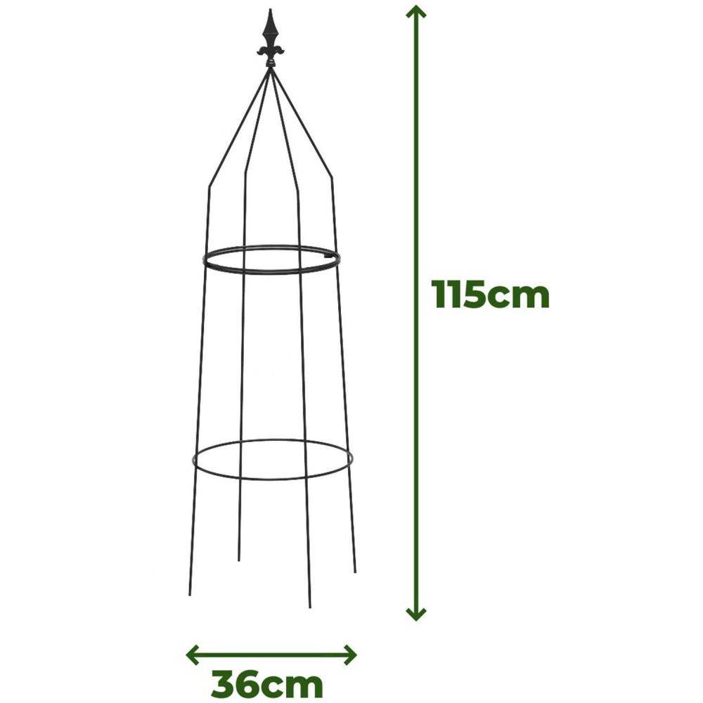 Komet - Treillis en acier View (Lot de 2) - Imagen 3