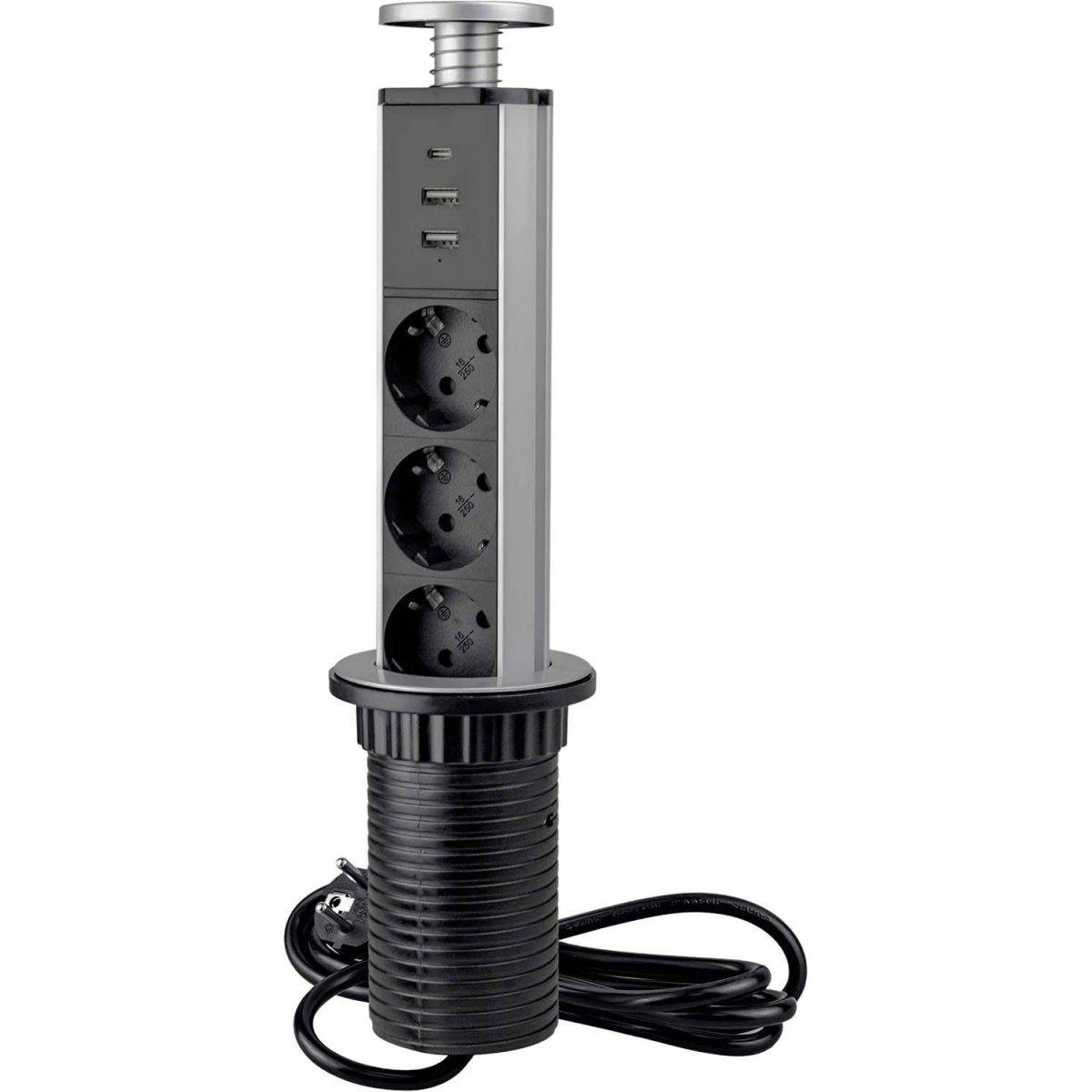 Emuca - Multiconnecteur élevable Vertikal - Image 1