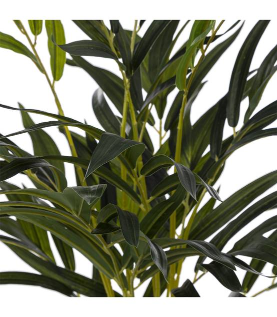 Plante artificielle Palmier dans Pot en Roseau H 80 cm - Image 2