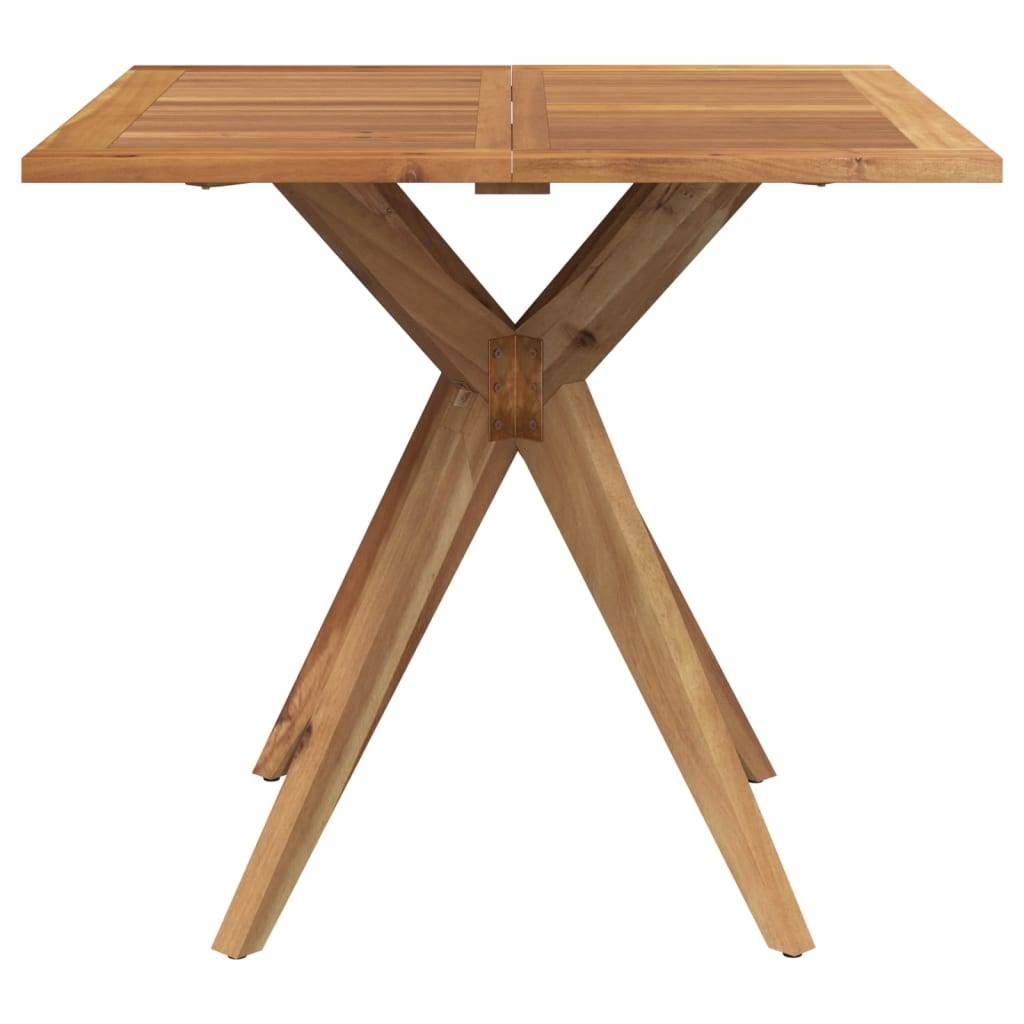 Maison Chic - Ensemble de 5 pcs table de jardin avec chaises - mobilier de jardin Bois d'acacia solide-JU2750 - Image 4