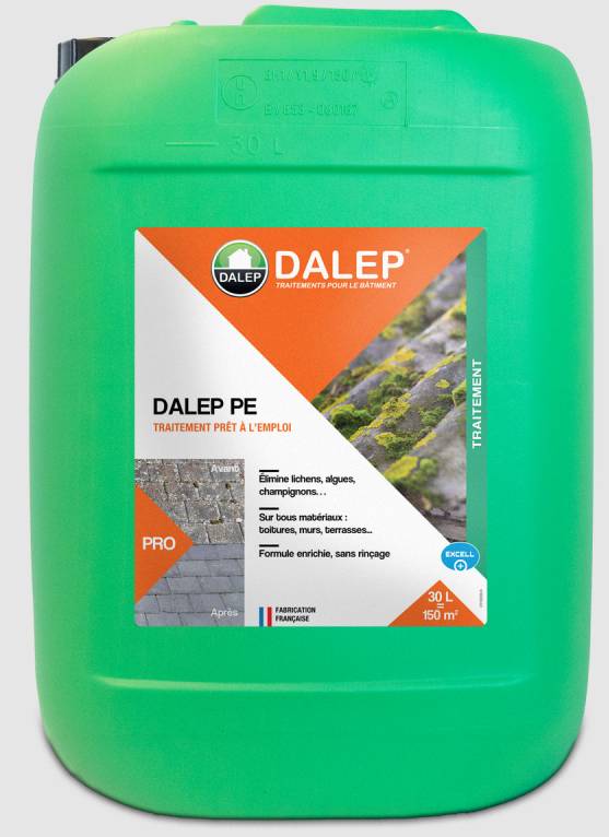 Dalep - fongicide Préventif/Curatif, BATIMOUSTE PE - DALEP - Bidon de 30 Litres - 130 030