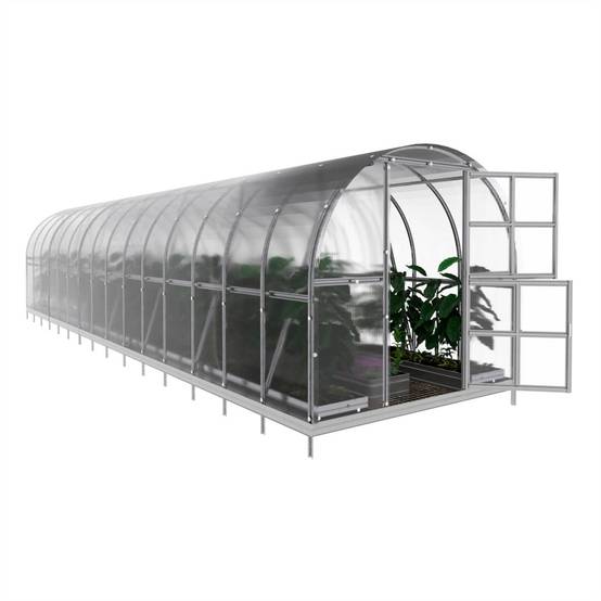 Serre KLASIKA ARCH 3 x 12 m (36 m²), 4 mm avec revêtement en polycarbonate - Image 3
