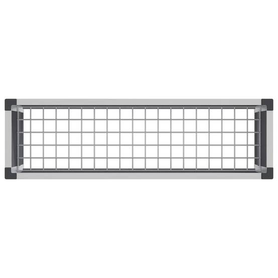 ComfortXL - Bac de Jardin Surélevé WPC Gris pour Extérieur Grille Amovible 100x30cm - ComfortXL Outdoor Living - Image 5
