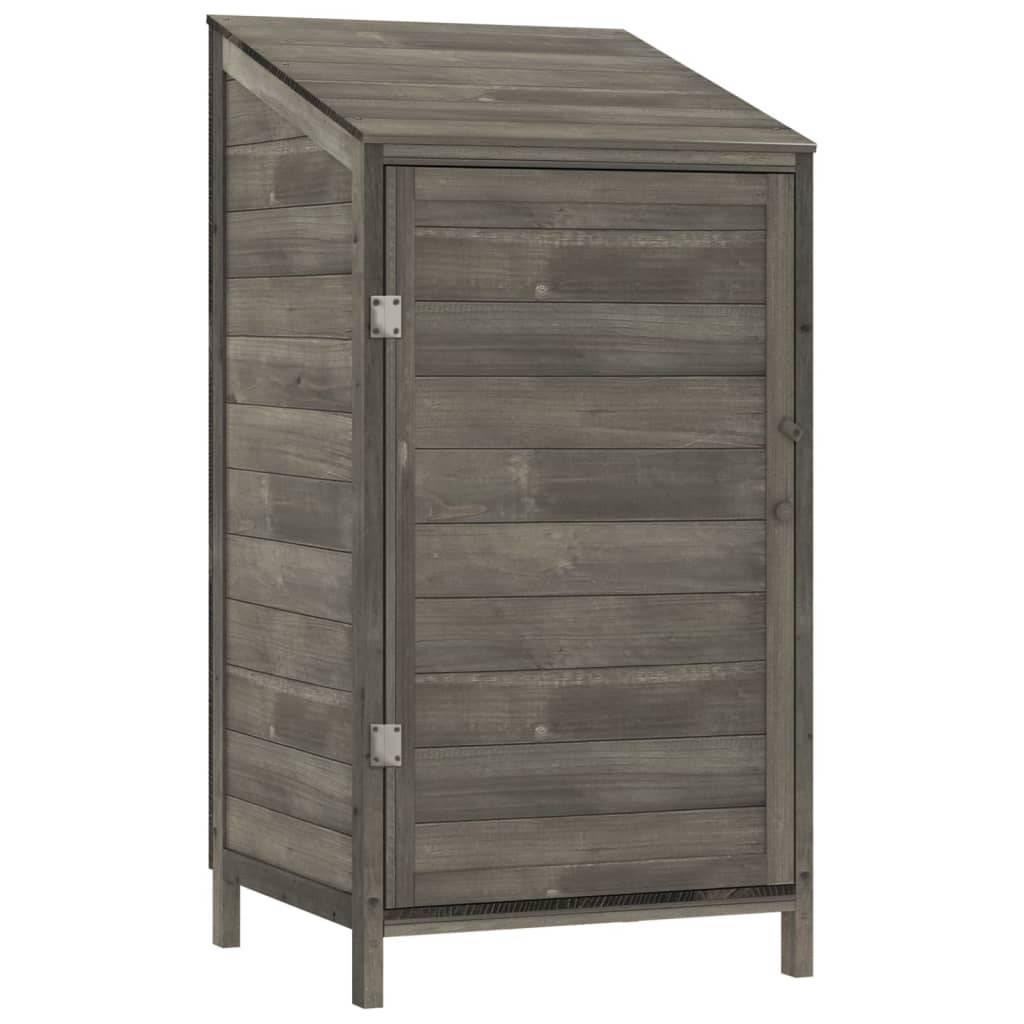 Vidaxl - Remise de jardin Anthracite 55x52x112 cm Bois de sapin solide vidaXL 152180 - Image 2