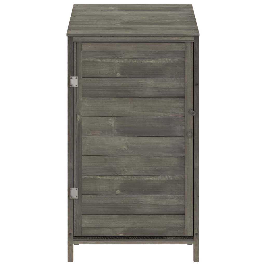 Vidaxl - Remise de jardin Anthracite 55x52x112 cm Bois de sapin solide vidaXL 152180 - Image 4