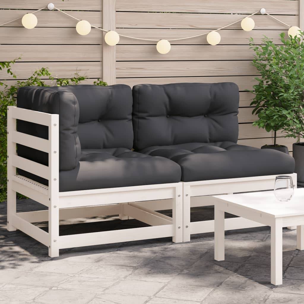 Prolenta Premium - Banc de jardin Blanc 70 X 140 cm - Prolenta Premium - Image 1