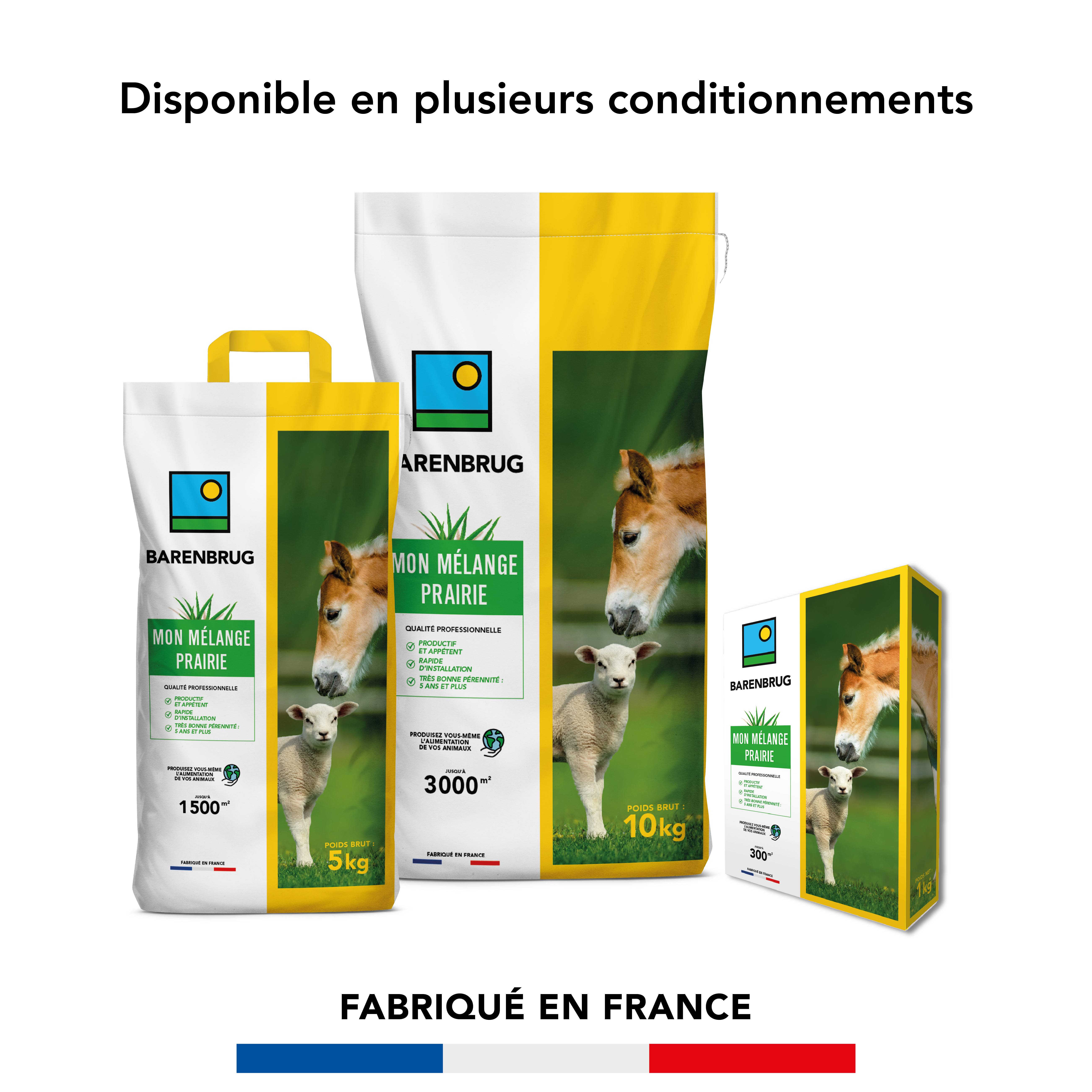 Mélange Prairie - Productif et Appétent - Rapide d'Installation - Très Bonne Pérennité - Production Alimentation pour Animaux - 5KG - BARENBRUG - Image 5