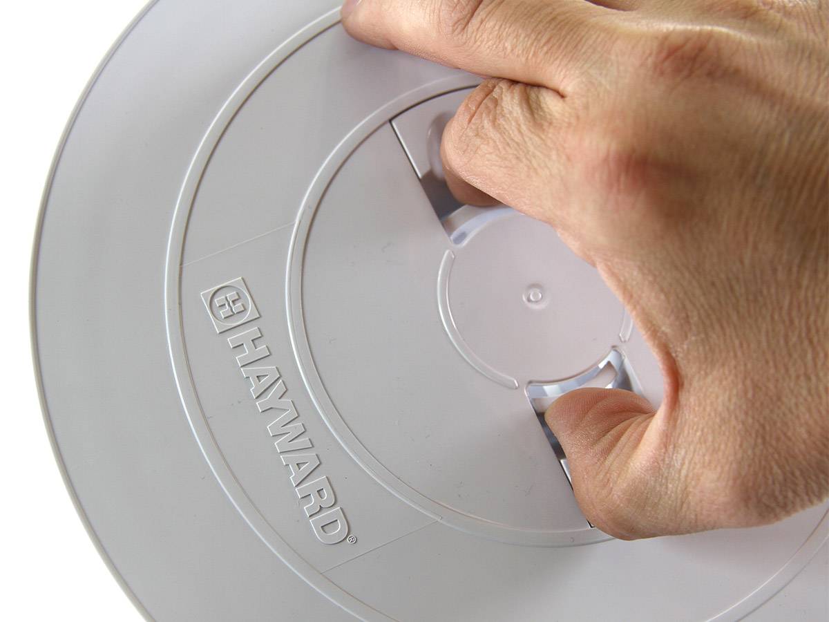 Hayward - Skimmer Hayward Miroir 3139 grande meurtrière - piscine béton/liner Gris clair - Imagen 6
