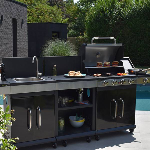 Cook in Garden - Cuisine extérieure à gaz 4 brûleurs 14,5 kW pour 10 personnes FIDGI 4 Cook’in Garden - Image 5