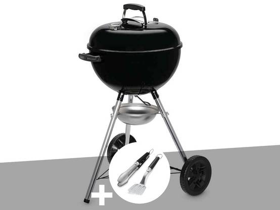 Weber - Barbecue à charbon Original Kettle 47 cm + Kit ustensiles Premium 2 pièces - Weber - Image 1